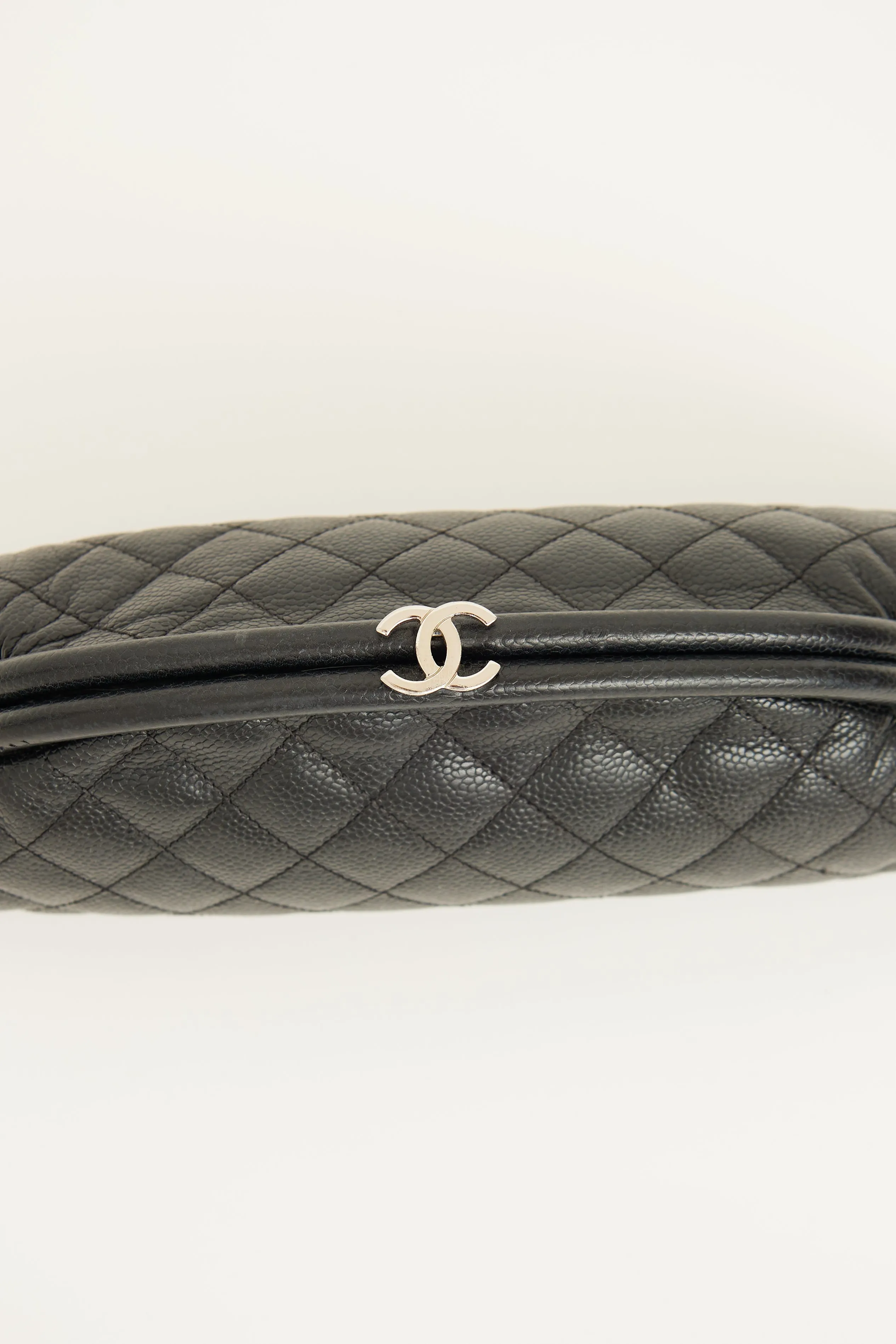 2011 Black Timeless Quilted Clutch