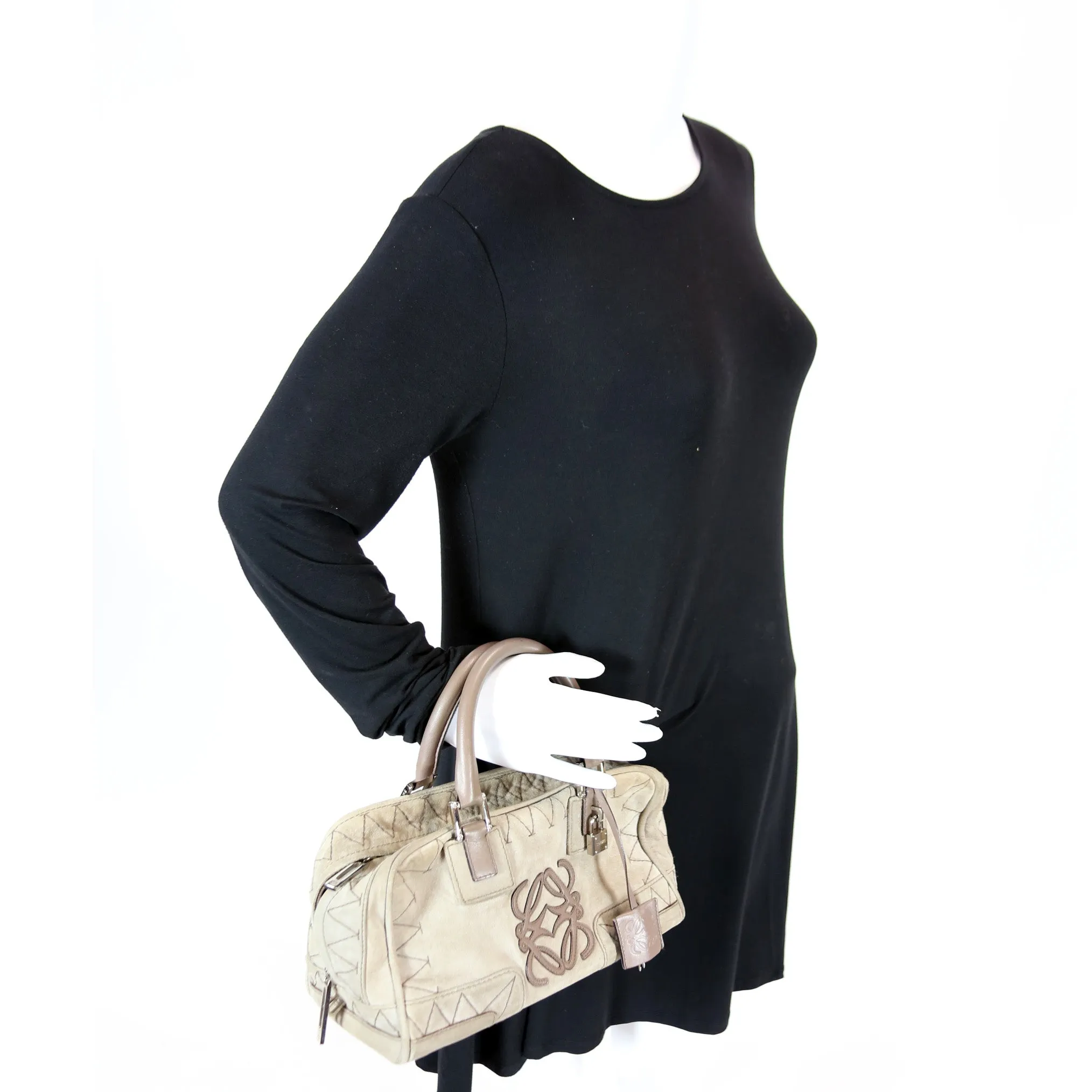 Amazona Satchel Suede