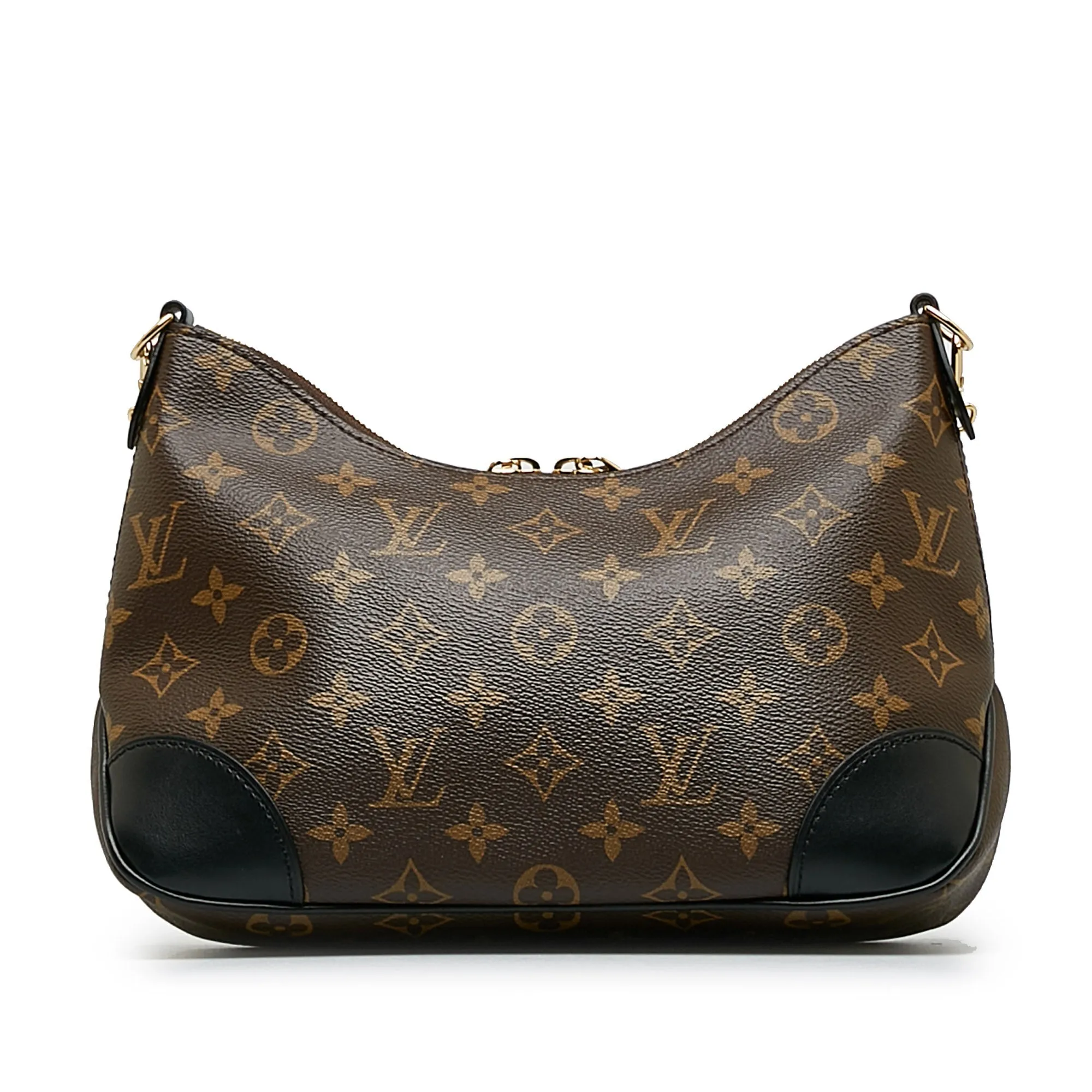 Brown Louis Vuitton Monogram Boulogne Satchel