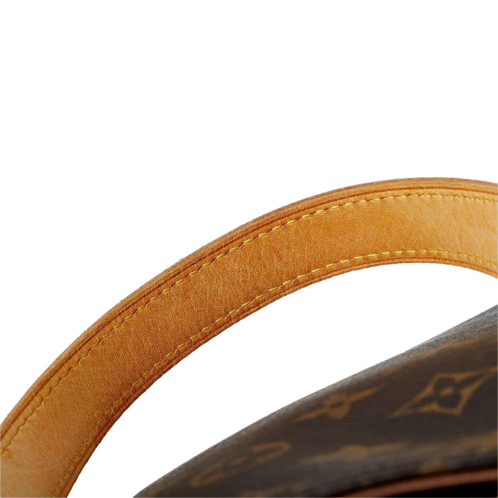 Brown Louis Vuitton Monogram Odeon GM Satchel