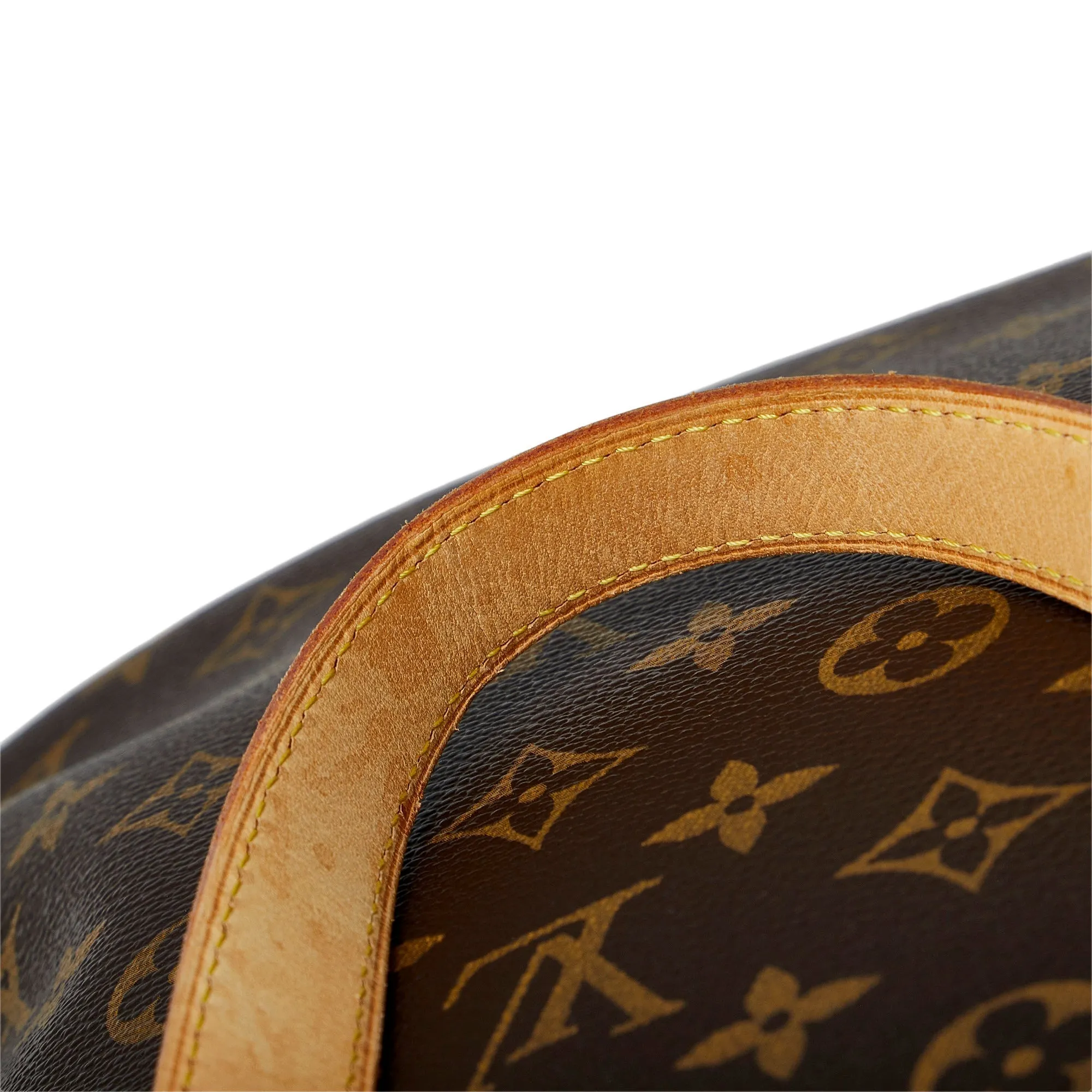 Brown Louis Vuitton Monogram Odeon GM Satchel