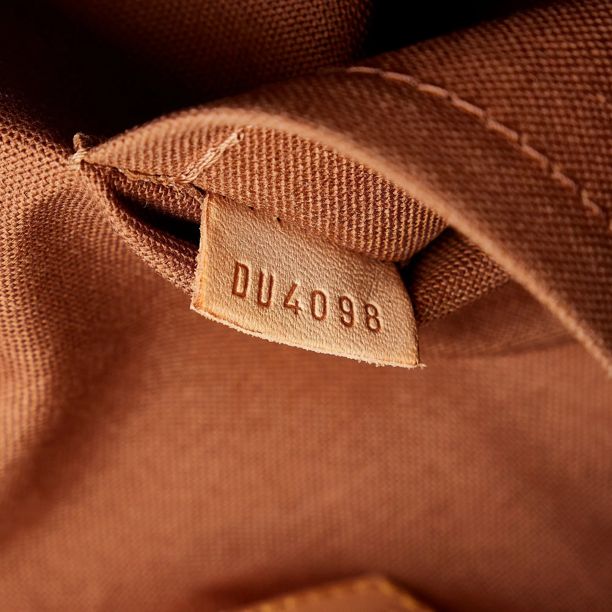 Brown Louis Vuitton Monogram Odeon GM Satchel