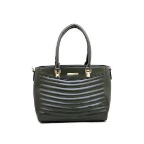Green Formal Hand Bag P54536