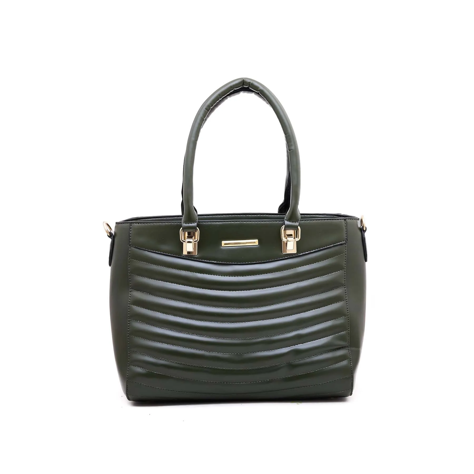 Green Formal Hand Bag P54536