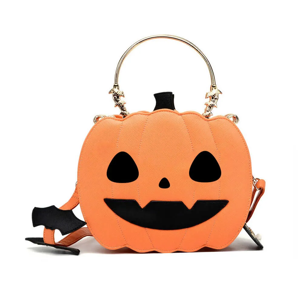 Halloween Smile Pumpkin Handbag