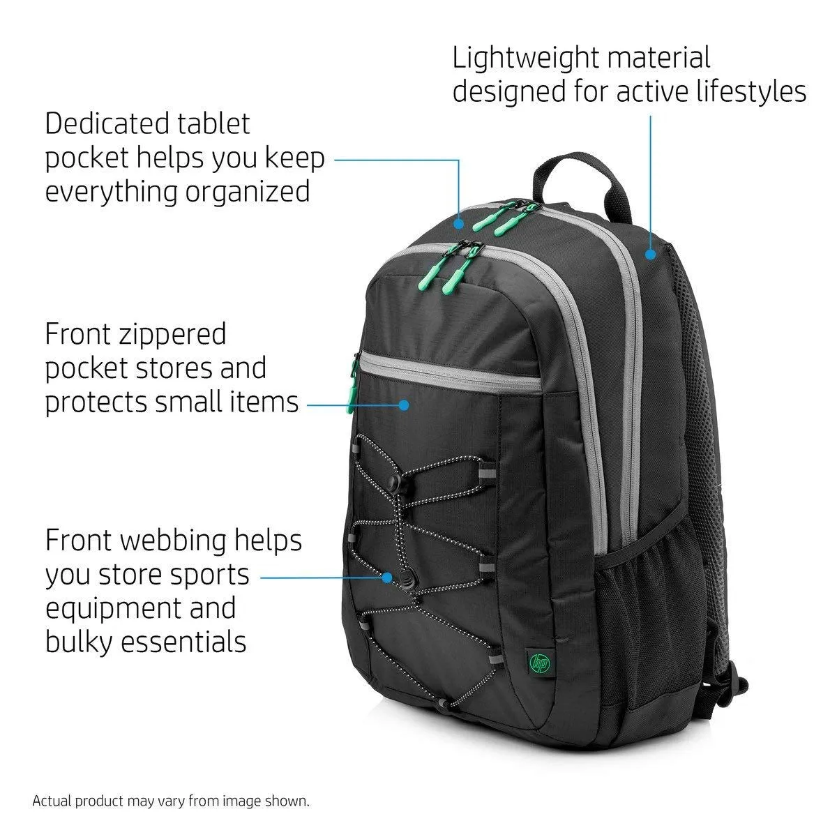 HP Active 15.6-inch Laptop Backpack (Black)
