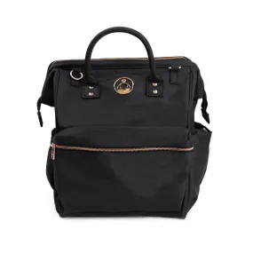 Isoki Byron Backpack Changing Bag (Black Nylon)