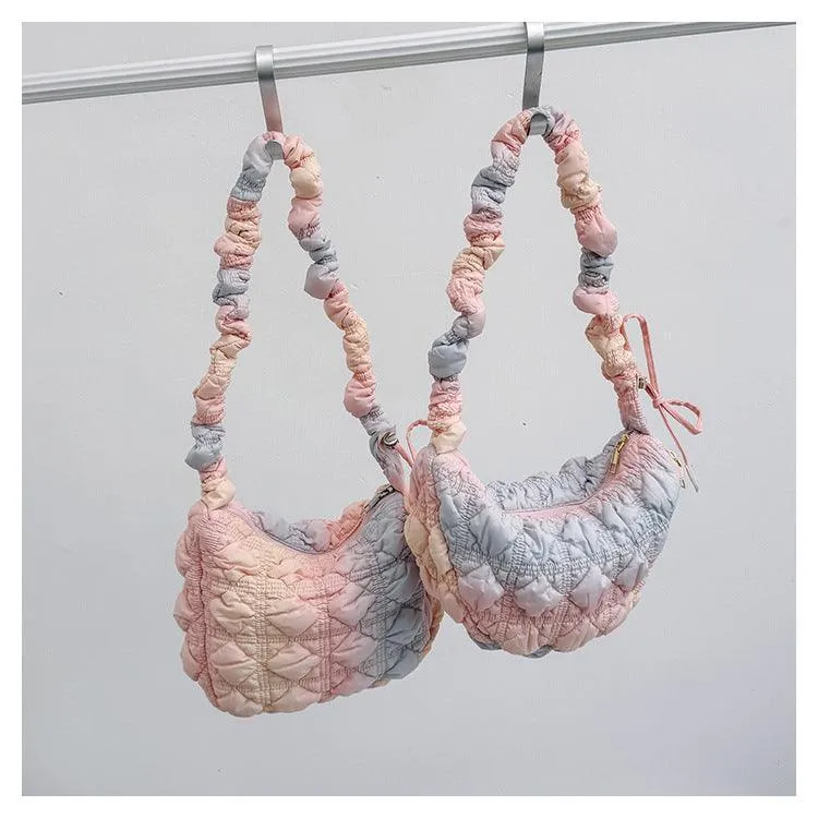 Ladies Gradient Cloud Bag Puffer Looking Handbag SKAB016