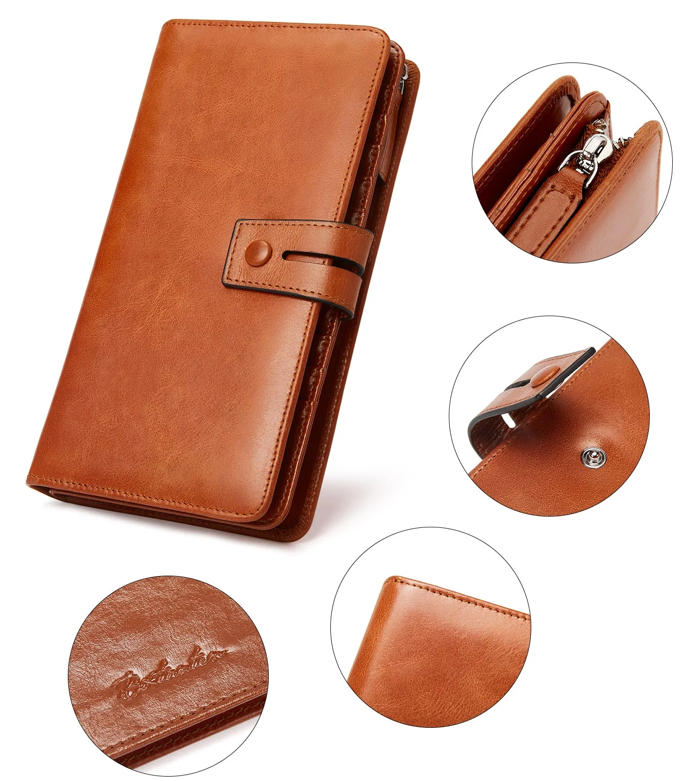 Lnna Checkbook Wallet Cash Clutch Purses —— Superstar