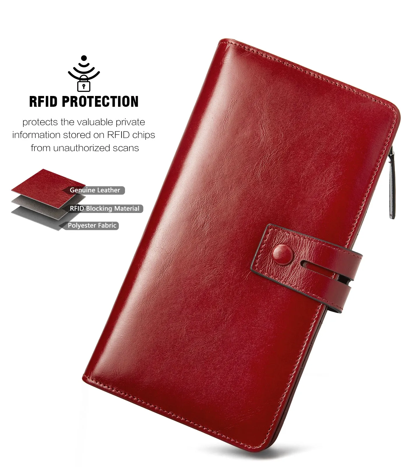 Lnna Checkbook Wallet Cash Clutch Purses —— Superstar
