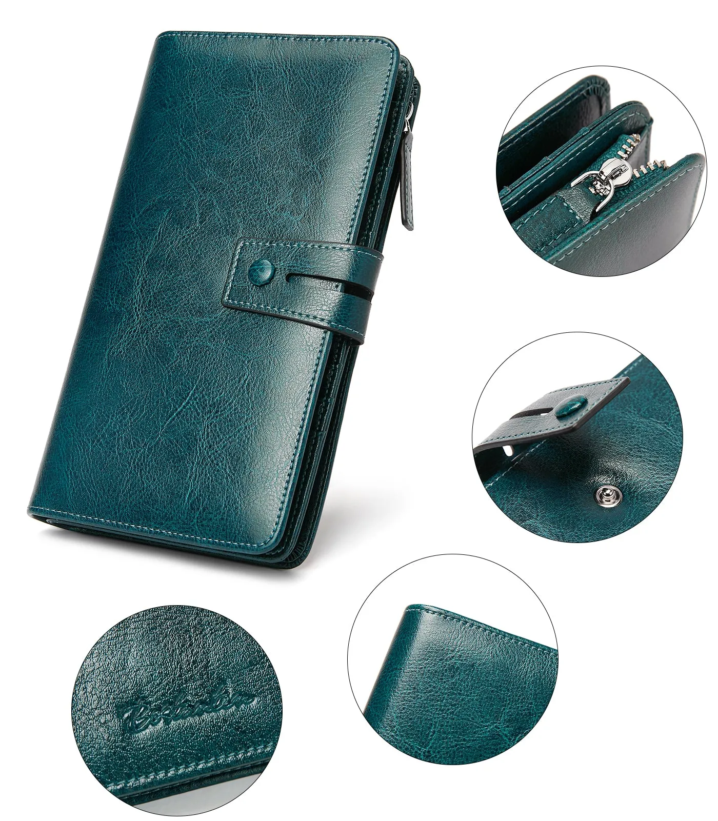 Lnna Checkbook Wallet Cash Clutch Purses —— Superstar