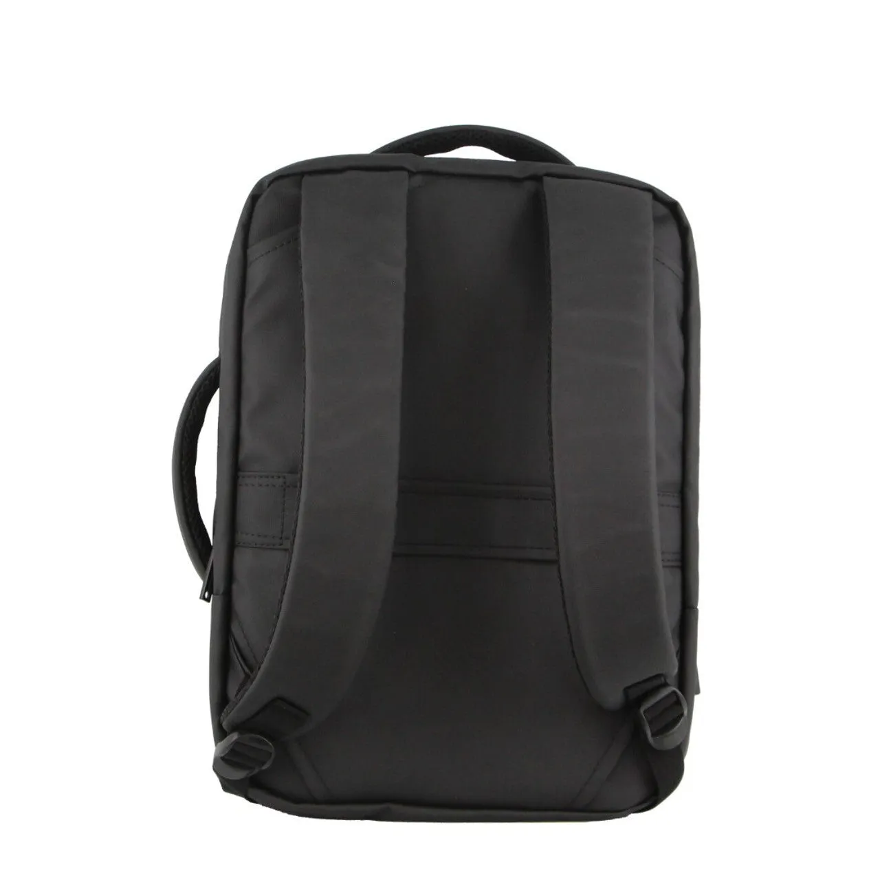 Pierre Cardin 15" Laptop Briefcase Backpack with USB Port (Black)