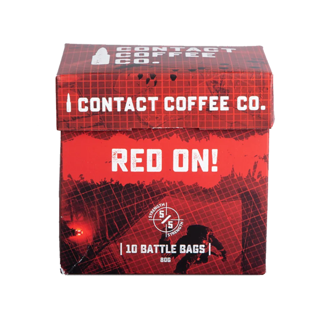 Single Serve Coffee Bags - Red On!