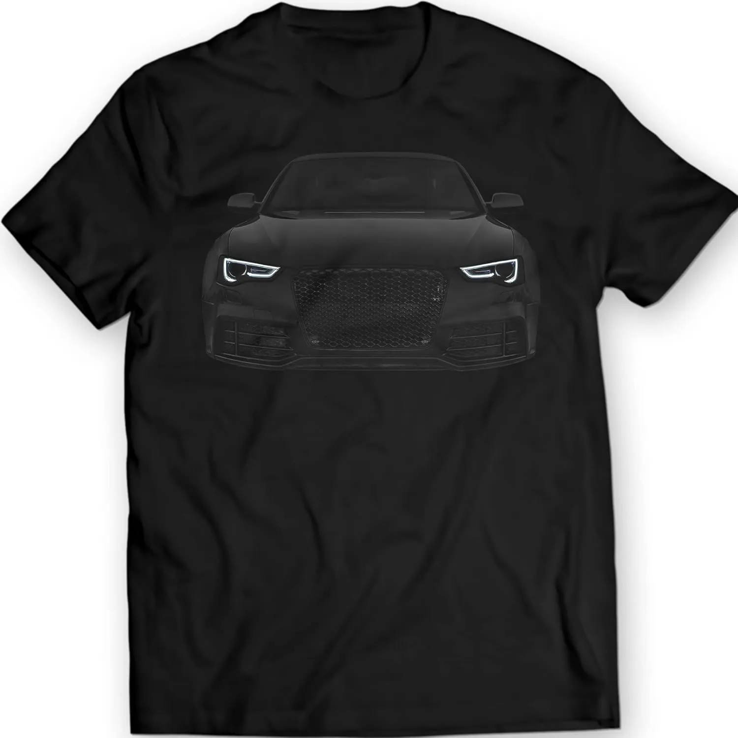 Sleek German Coupe RS5 Performance Car Graphic Tee 100% Cotton