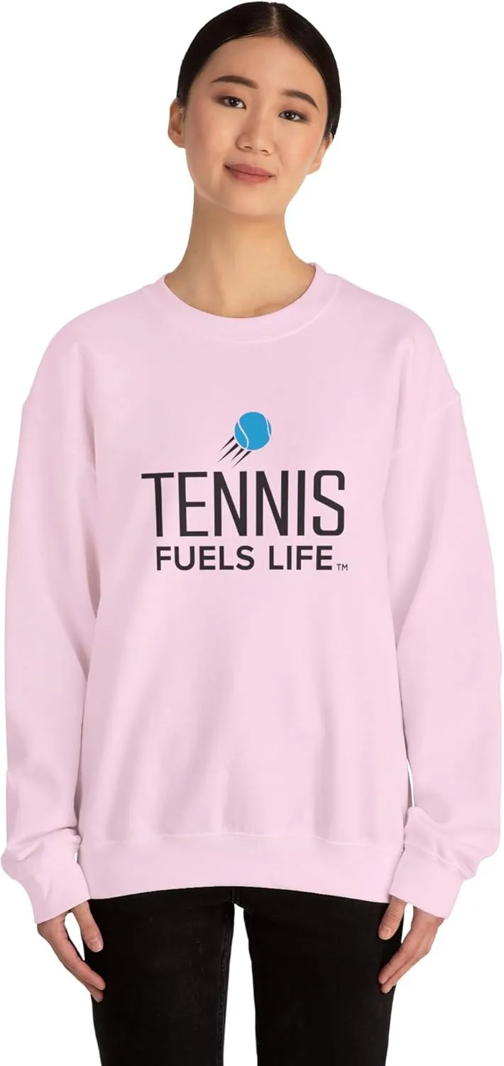 Sleek Tennis Unisex Heavy Blend Crewneck Sweatshirt