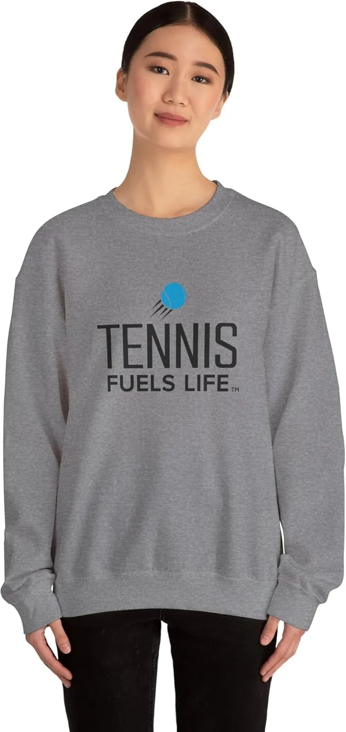 Sleek Tennis Unisex Heavy Blend Crewneck Sweatshirt