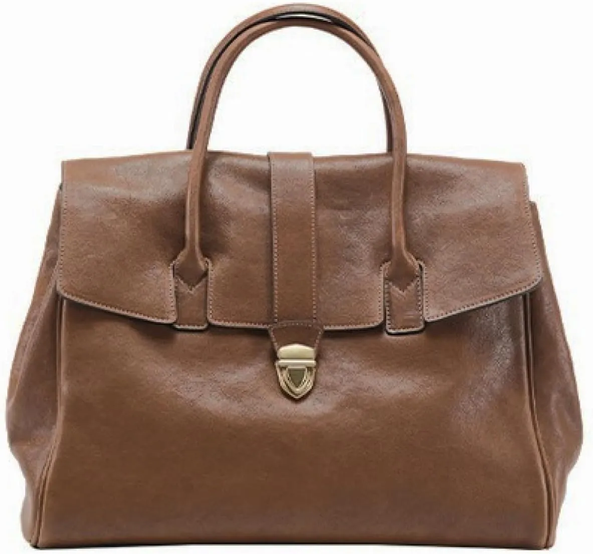 Stylish Genuine Leather Tote Bag for Women - Lightweight Underarm Commuter Purse | Elegant Designer Handbag