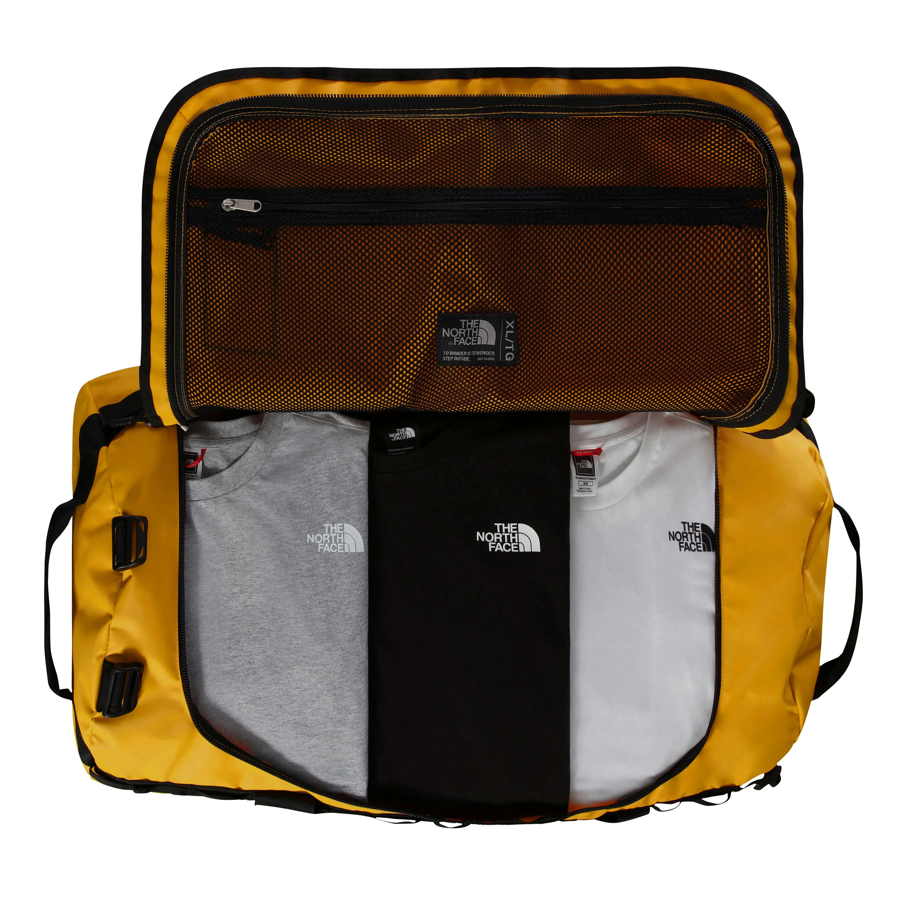The North Face Base Camp Duffel - XL Summit Gold-Tnf Black-N | Buy The North Face Base Camp Duffel - XL Summit Gold-Tnf Black-N here | Outnorth