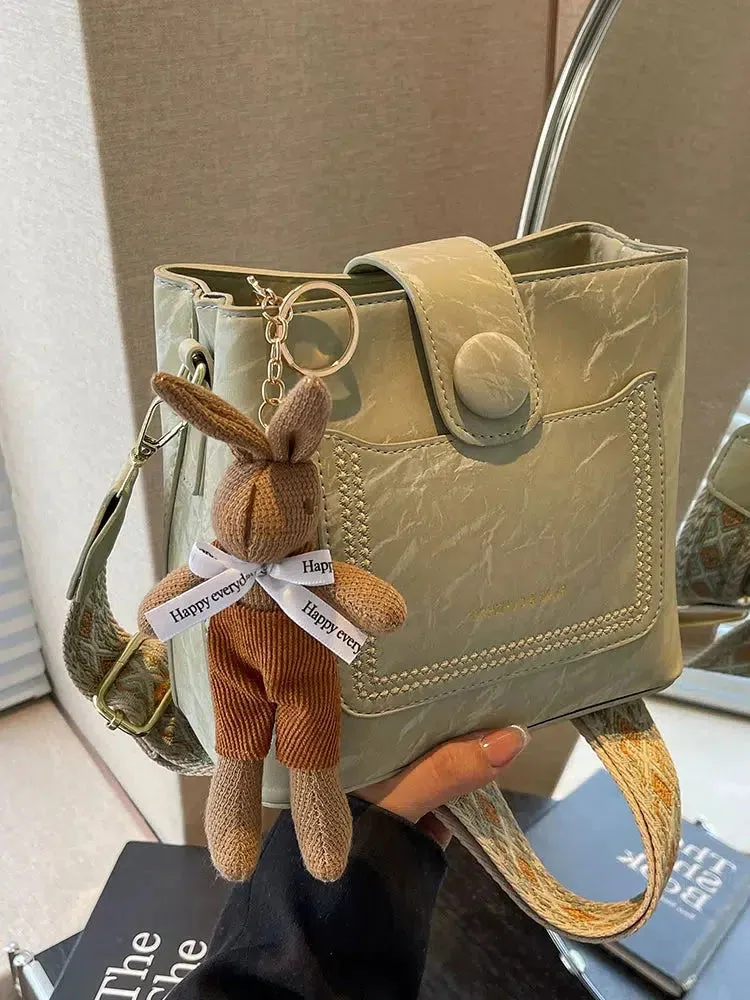 Vvsha Bunny Keychain Stylish Handbag