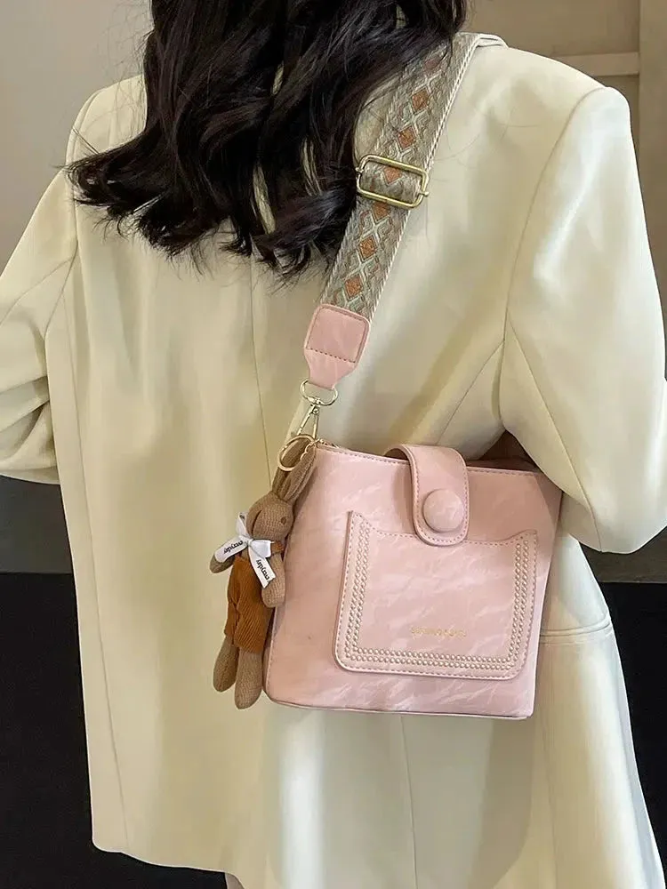 Vvsha Bunny Keychain Stylish Handbag